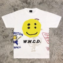 스트리트 GD GALLERY DEPT 스케치 레터링 반팔
