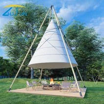 캠핑 텐트 레스토랑 피라미드 형 공원 축제 캐노피 접이식 캐노피천막 대형 행사용천막, 3 미터 (4-6 명 수용 가능)