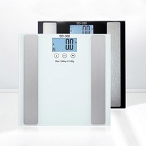 VISKA 비스카 인바디체중계 스마트 체지방 체성분 분석기 디지털 가정용 블루투스 측정기, 화이트