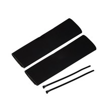 로얄엔필드 Royal Enfield Himalayan 411 400 650 BS6 용 오토바이 부품 포크 스킨 전면 충격 보호기 업소버 커버 가드 먼지 재킷, 1.Black