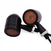 부캐너250 BUCCANEER LED 방향지시등 턴 라이트 깜빡이, 검은 쌍, 1개