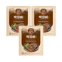 삼양 임꺽정 떡갈비 1200g 3팩 간편 안주 간식, 삼양임꺽정떡갈비1200g 3팩