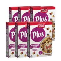 엉클토비스 시리얼 플러스 산화방지 765g Uncle Tobys Cereal Plus Antioxidant, 6팩