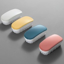파스텔 욕실 주방 청소 솔 운동화 세탁용 미니 브러쉬, 화이트