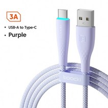 Toocki-3A 타입 C 케이블 삼성 S20 울트라 화웨이 P40 샤오미 12 포코 USB 휴대폰 충전기 고속 충전 와이어 데이터 코드, [01] Black, [01] 0.25m