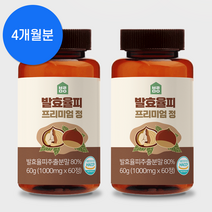 바름모아 발효율피 프리미엄 정 100mg x 60정, 4개월분