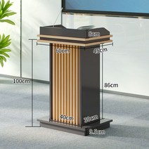 교탁 교수 강연대 강의대 연설대 이동식 사회대 연설대 교수용 연단 단상 교단, X