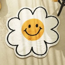 인테리어러그 카페트 러그매트 발매트 주방발매트 러그 다용도발매트 화장실매트 욕실매트 스마일발매트 플라워발매트 KK01 별의별굿즈