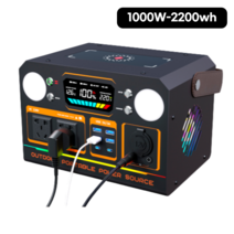 TEAMPL 파워뱅크 캠핑용 차박 야외 대용량배터리 220V, 1000W-2200wh