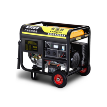 인버터발전기 무소음 노점 가솔린 220V 3/5/6/8/10Kw, 3.5KW 수동시동 가솔린 220V 대형휠