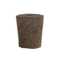 비료가 들어 있는 수경재배 씨앗 발아용 스마트 배지 코코피트 플러그 Smart Soil 5cm 10개
