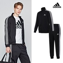 아디다스 아디다스 남성 3-스트라이프 에센셜 트랙수트(상의+하의)