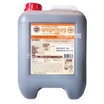 백설 돼지갈비 양념장 10kg, 1개