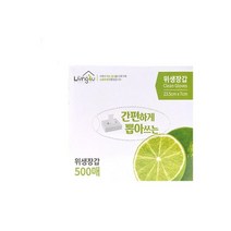 자취생 쓰레기배출 음식장갑 500매 폴리에틸렌 진료용장갑 다회용위생장갑 요리사장갑 쉐프장갑 요리장갑, 위생장갑 500매 1개