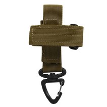 Molle 웨빙 백팩 버클 카라비너 부착 퀵드로우 물병 행거 홀더 야외 캠핑 하이킹 등산 액세서리, 05 I