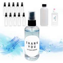 만들기 KIT/섬유 탈취제 만들기 100mlx10개 세트 향수, 로즈마리 20ml, 섬유탈취제만들기 100mlx10개세트