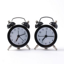 탁상용시계 탁자시계 미니 해머벨 탁상시계 2P세트