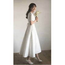 셀프웨딩 원피스 스몰웨딩 드레스 미니 촬영 심플