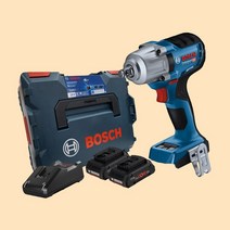 (수담공구) 보쉬 18V충전임팩렌치 GDS18V-450HC 배터리2충전기 카센타