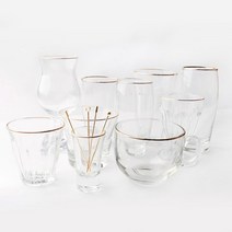 오션글라스 골드라인 글라스 유리컵 12종 모음, 상세설명 참조, 01.골드라인 샷잔