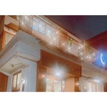 에코파워탭 국내생산 파티라이트 스트링라이트 캠핑 감성 전구 테라스 루프탑 생활방수 조명, 램프 - LED에디슨인찌구 3W 전구색