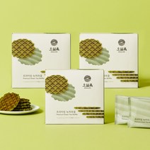본사 오설록 프리미엄 녹차와플 3개 묶음, 72g