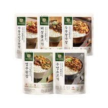 CJ 비비고 덮밥소스 강된장/버섯불고기/두부청국장/열무된장/우엉소고기, 비비고 우엉소고기 덮밥소스 200g X 6
