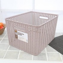 메쉬바구니 바스켓 다용도바구니 헤링본 7호 원라이프, 1, 헤링본바스켓7호 오픈형