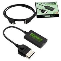 비디오테이프 변환 비디오 테이프 USB 플레이어 동영상 파일 xbox용 게임 기-hdmi 호환 어댑터 디지털 오디오 기는 hdtv용 1080i 720p 480p 480i를, 1-검은색