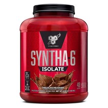 BSN 신타 6 Syntha-6 아이솔레이트 4 파운드 Isolate lbs 초코피넛버터 맛, 1개, 4lb