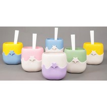 고양이 모래삽 보관함+ 모래삽 세트, 5스카이블루