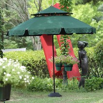 [엠케이] 매직코리아 엔젤썬라이트 파라솔+물통베이스/국산 야외파라솔, 제품선택:엔젤썬라이트 파라솔_아이보리+물통베이스