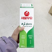 서울우유 나100_ 1000ml x 2개, 아이스보냉백포장