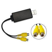 카플레이 모니타 rca 비디오 출력 어댑터에 usb 인터페이스 안드로이드 시스템용 헤드레스트 모니터 연결 자동차 라디오 멀티미디어 플레이어 비디오 av 출력, USB 비디오 출력, 01 USB Video Output