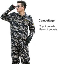 작업복 청소복 방진복 근무복 스즈끼 작업복 정장 남성용 여름 얇은 노동 보호 의류 면화 내마모성 화상, 07 7_06 XXXL