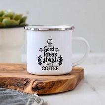 카페 머그컵 커피 감성 집들이 수입인생은 커피 인쇄 머그잔 후 시작 크리 에이 티브 에나멜 홈 오피스 티, 06 XH2607-A015WH-8_01 360ML