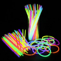 야광봉 응원봉 콘서트 형광 스틱 100P, 100개