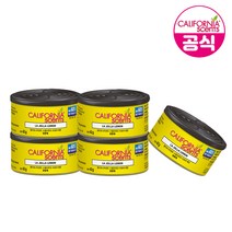 캘리포니아센트 스필프루프 캔타입 라호야 레몬향 5입 차량용 방향제, 5개, 42g, 02.라호야레몬향 5입