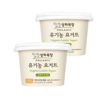 상하목장 유기농 요거트 플레인 저지방 400g, 2개