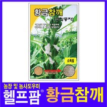 헬프팜 황금참깨 3000립 종자 씨앗 그린하트바이오