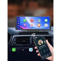 카플레이 무선 안드로이드 오토 동글, 듀얼 렌즈, 공식 표준, carplay 스마트 스크린 + 128G