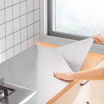 불붙음 방지 방수 방습 필름 시트지 욕실 주방 싱크대 벽 상판 리폼 셀프 시공 실내 인테리어, 단일사이즈