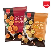 삼립 구운 미니 바게뜨 12봉(마늘/피자 택), 선택:미니 마늘바게트 6봉+미니 피자맛바게트 6봉