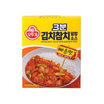 오뚜기 3분 김치참치 덮밥소스, 150g, 10개