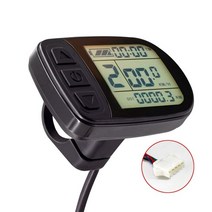 리튬 접이식 펫바이크 전동 출퇴근용 Ebike 컨트롤러 1000w KT LCD4 디스플레이 36V 48V 전기 자전거 모터, [05] LCD5 Display SM