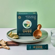 올가닉헬스케어 여주와 돼지감자로 만든 당쏙명환 63g, 1개 (3g x 21포)