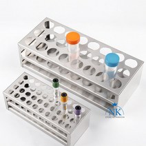 실험용품실험실 스테인레스 스틸 테스트 튜브 홀더 비색 랙 원심분리기 스탠드 학교 실험용 1 개, 16mm 40holes, 03 16mm 40holes