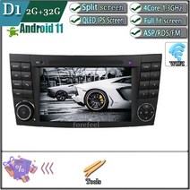 카플레이모니터 무선 차량용 모니터 안드로이드 12 벤츠E클래스 E클래스 멀티미디어 내비게이션 터치스크, 01 2-32G-CAM