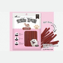 소형견 소프트 기호성간식 소고기져키 푸들 훈련용 애견호텔 음식 애견카페, 1개