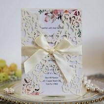 초대장 카드 결혼식 초대장 카드 봉투 제조 업체 Mariage 생일 바 Mitzvah 비즈니스 파티 용품, 26 Pearl Paper Begie_01 10Pcs